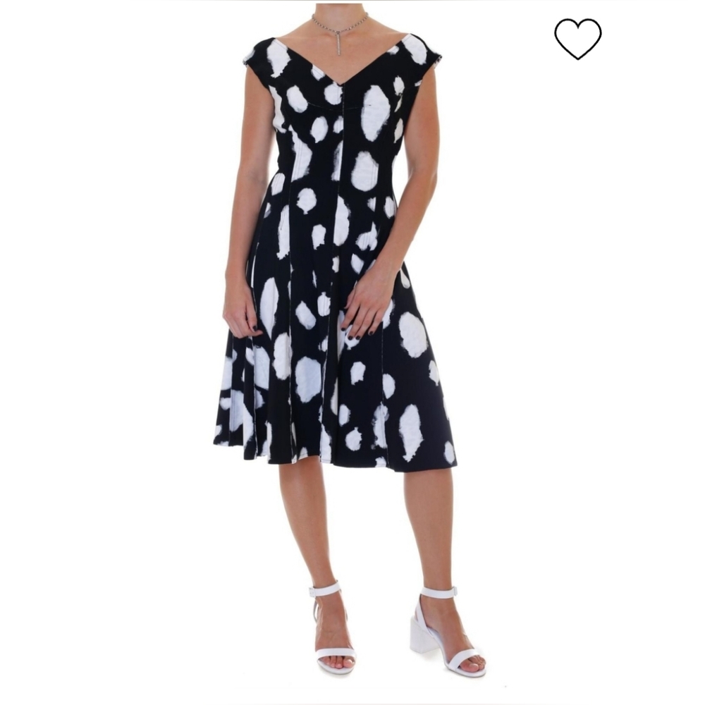 Like New Norma Kamali Reversible "Grace" Dress